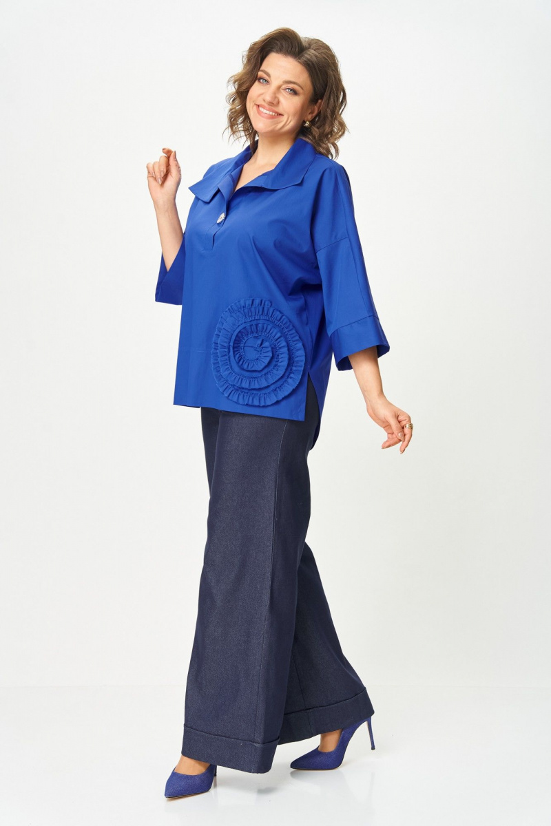 Блузы Michel chic 786/1 василек