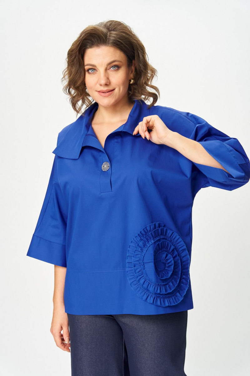 Блузы Michel chic 786/1 василек
