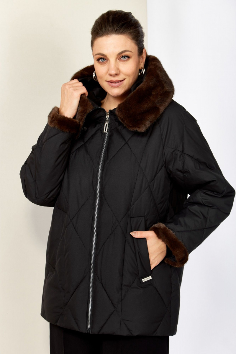 Женская куртка Shetti 2202 черный