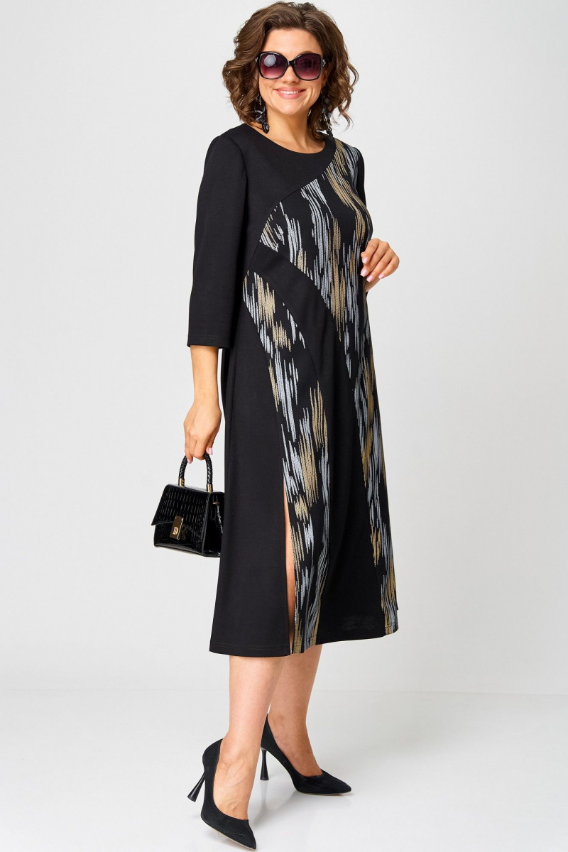 Платья EVA GRANT 7220Л принт_мультиколор