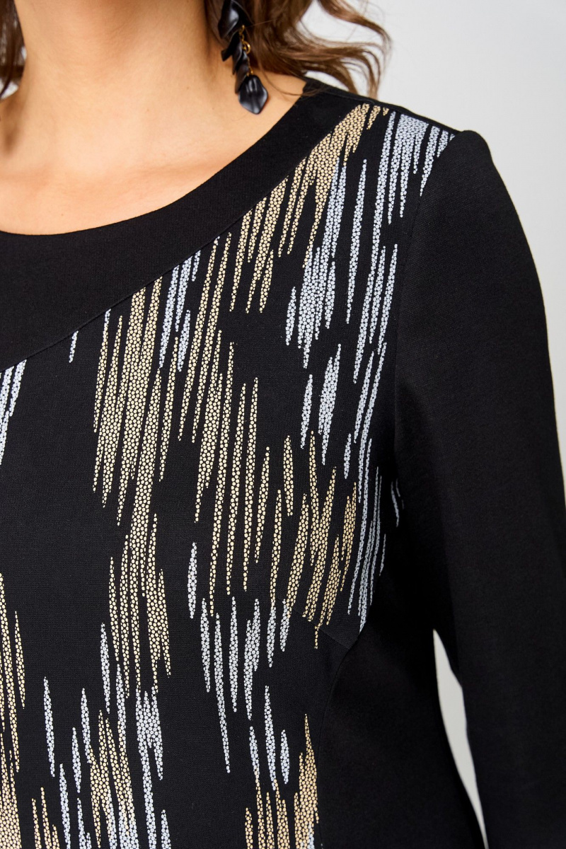 Платья EVA GRANT 7220Л принт_мультиколор