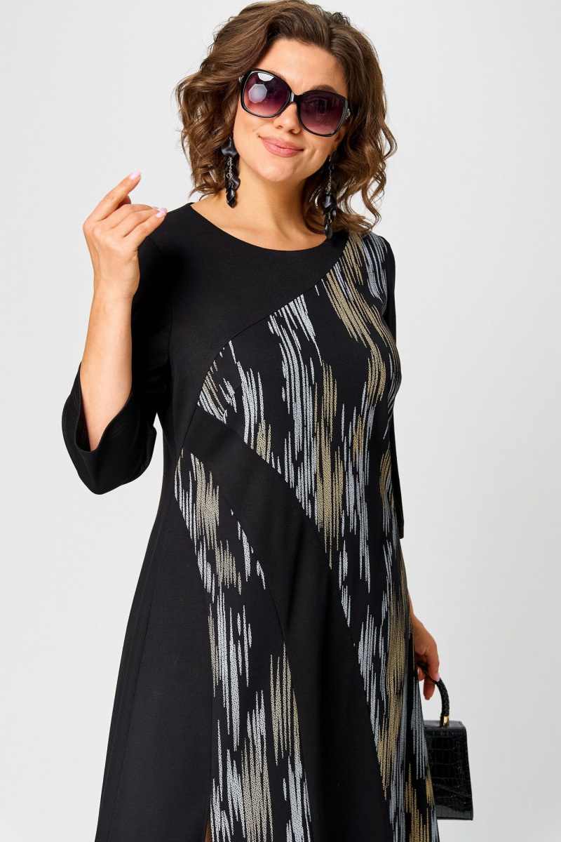 Платья EVA GRANT 7220Л принт_мультиколор