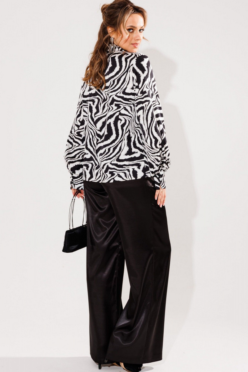 Блузы Anelli 1736 зебра_уайт