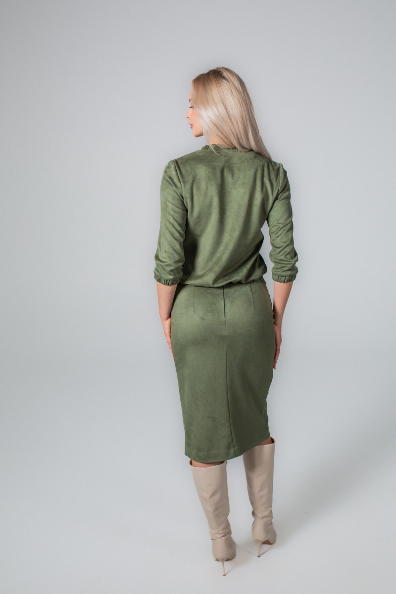 Юбочный костюм MONA STYLE FASHION&DESIGN 25025 оливковый
