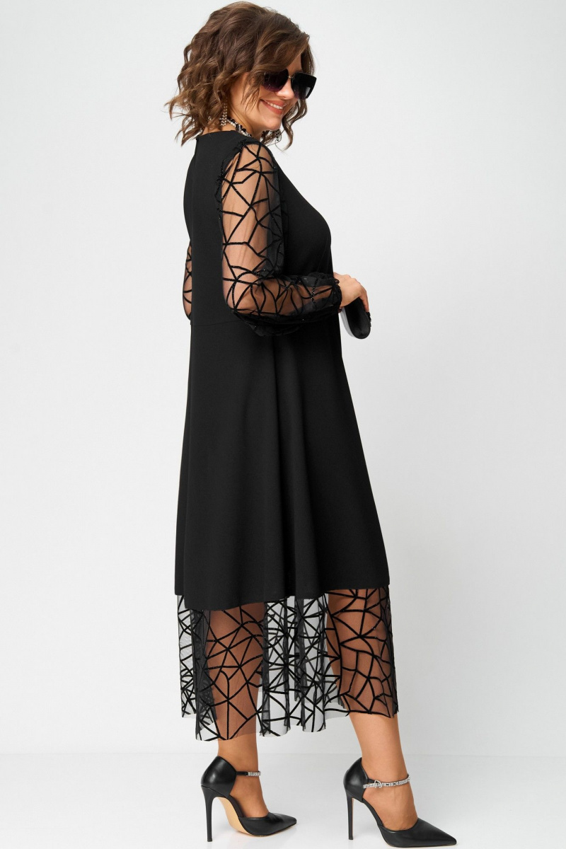 Платья EVA GRANT 7225Д черный