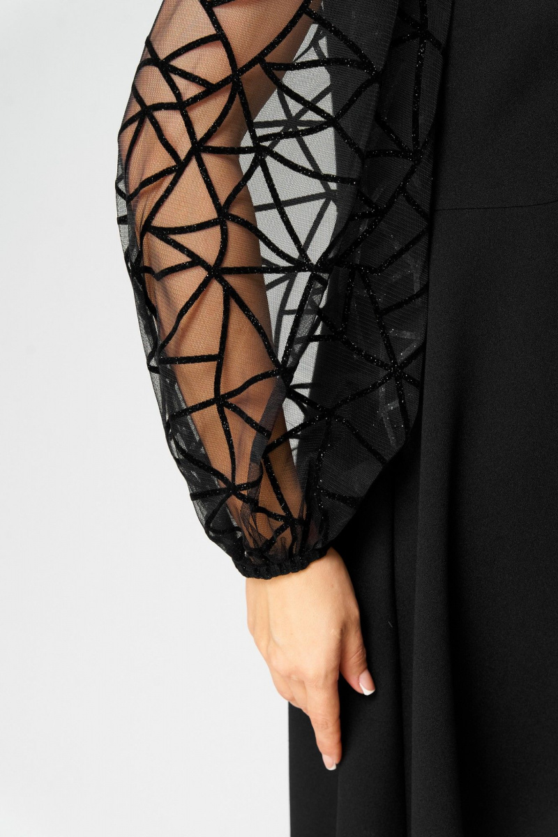 Платья EVA GRANT 7225Д черный