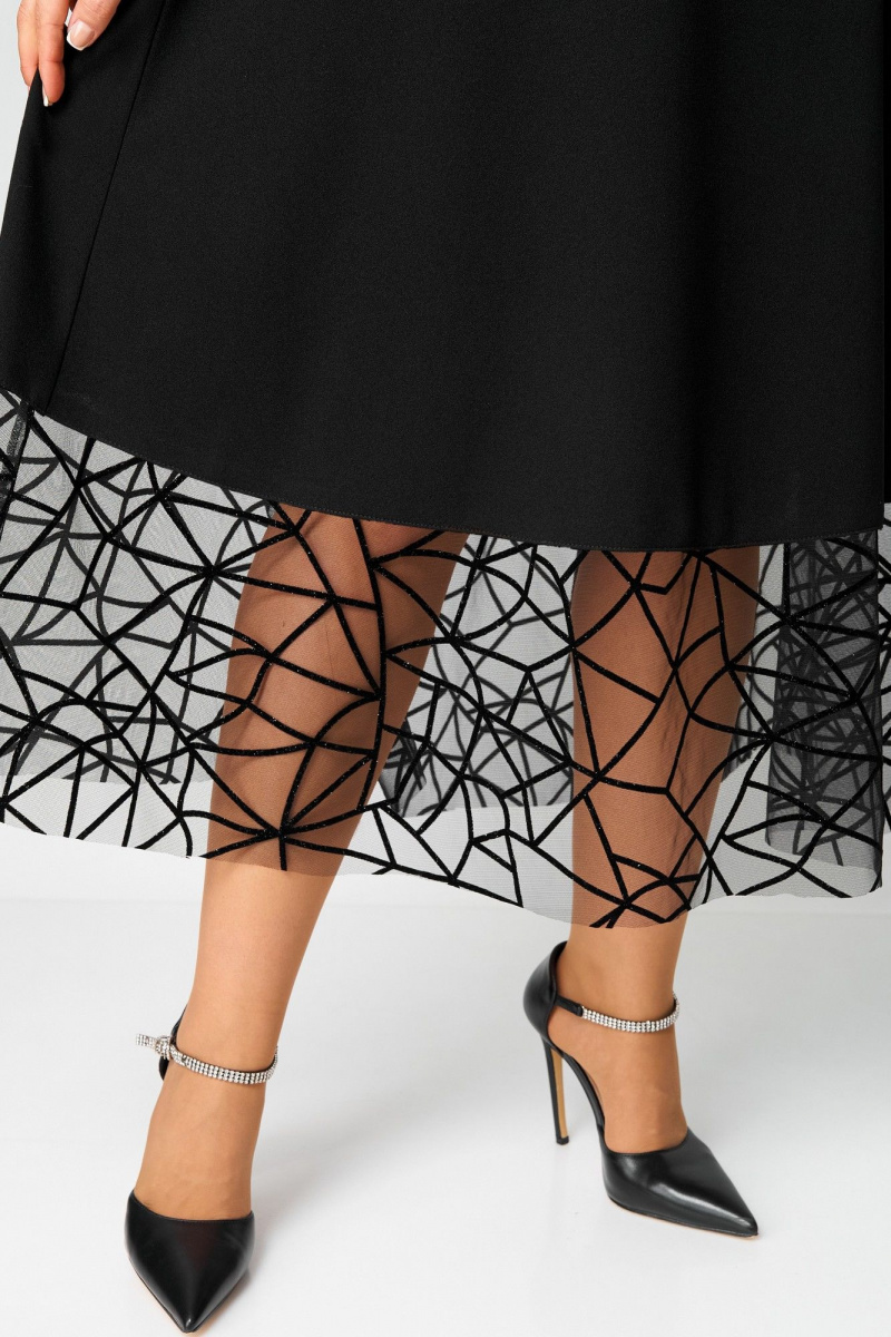 Платья EVA GRANT 7225Д черный