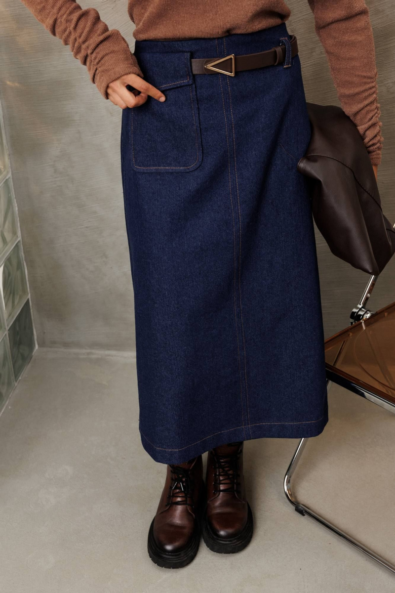 Юбки Gizart 35428 синий