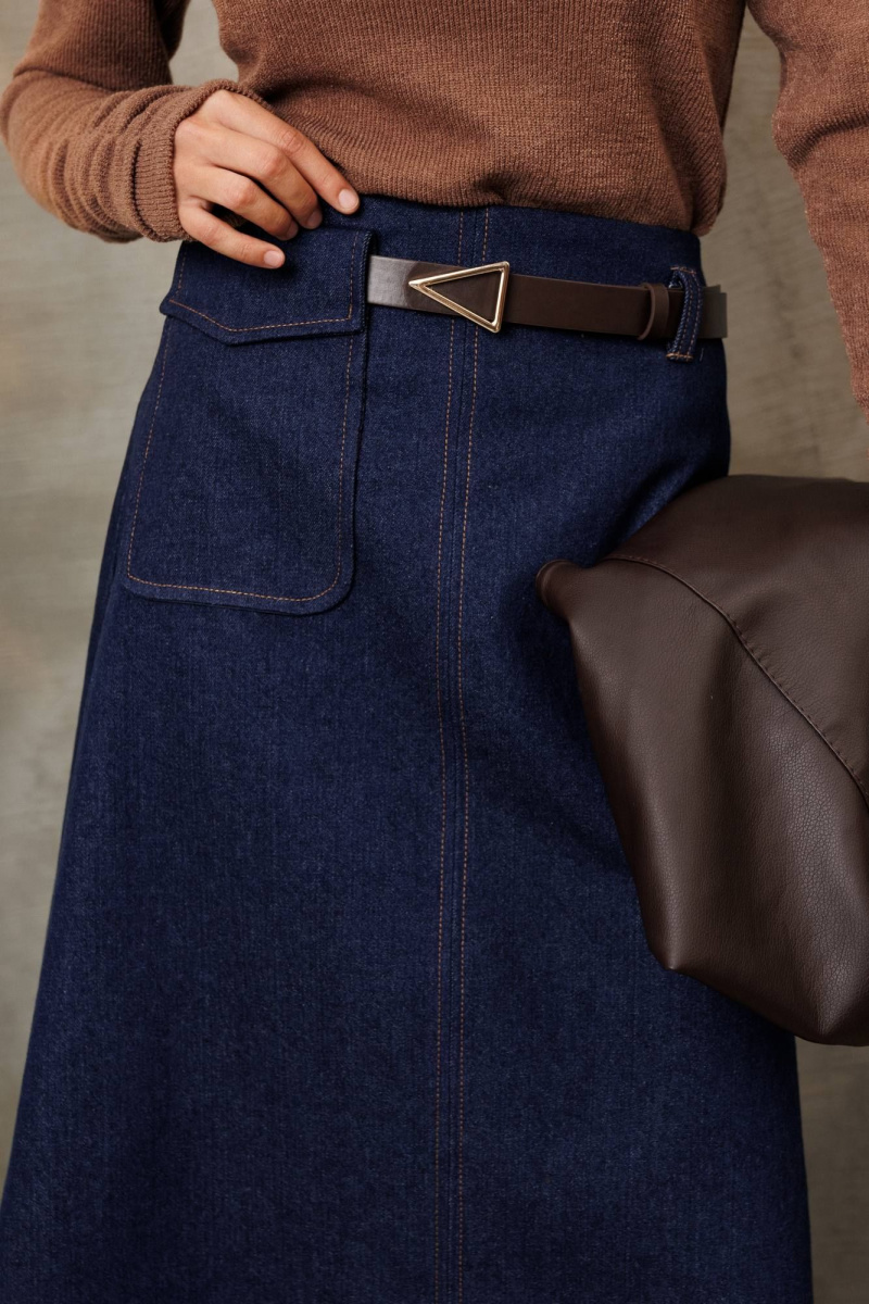 Юбки Gizart 35428 синий