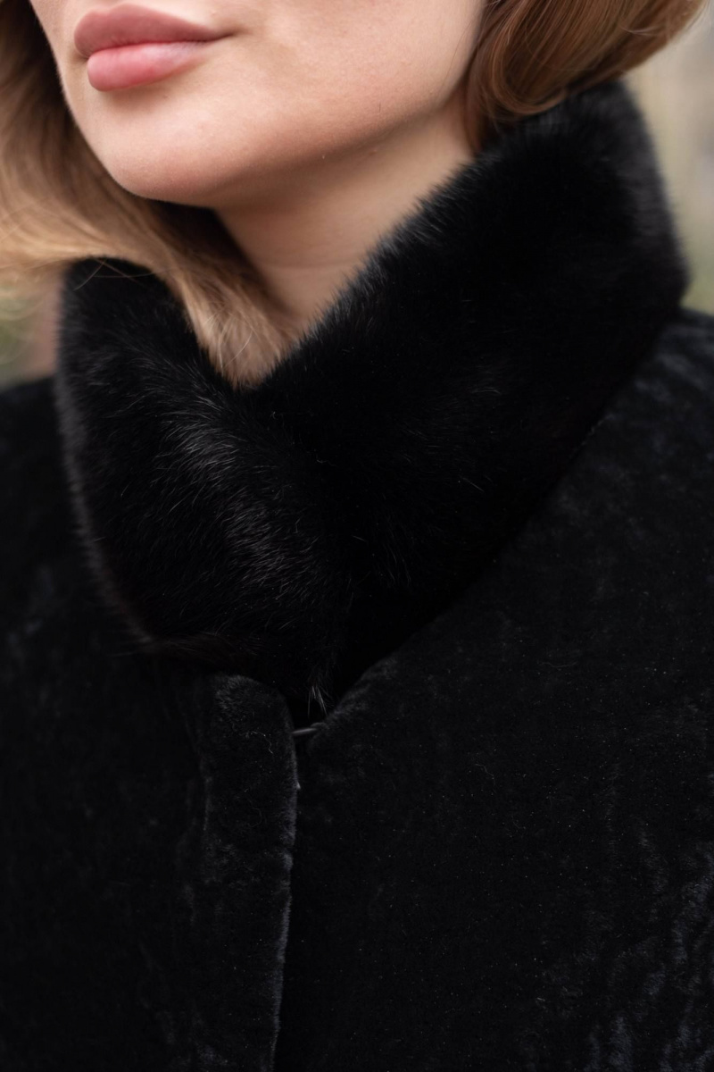 Шубы и дублёнки Мехофф Линия19.12-12 черный