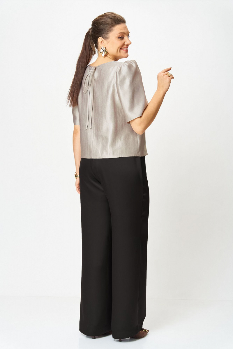 Брючный комплект Bonna Image 1013/2 молочный-черный