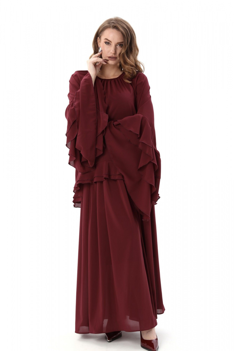 Юбочный комплект NikVa 1001-4 винный