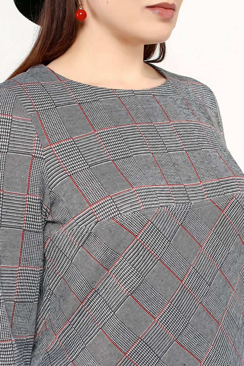 Платья La rouge 52642 клетка