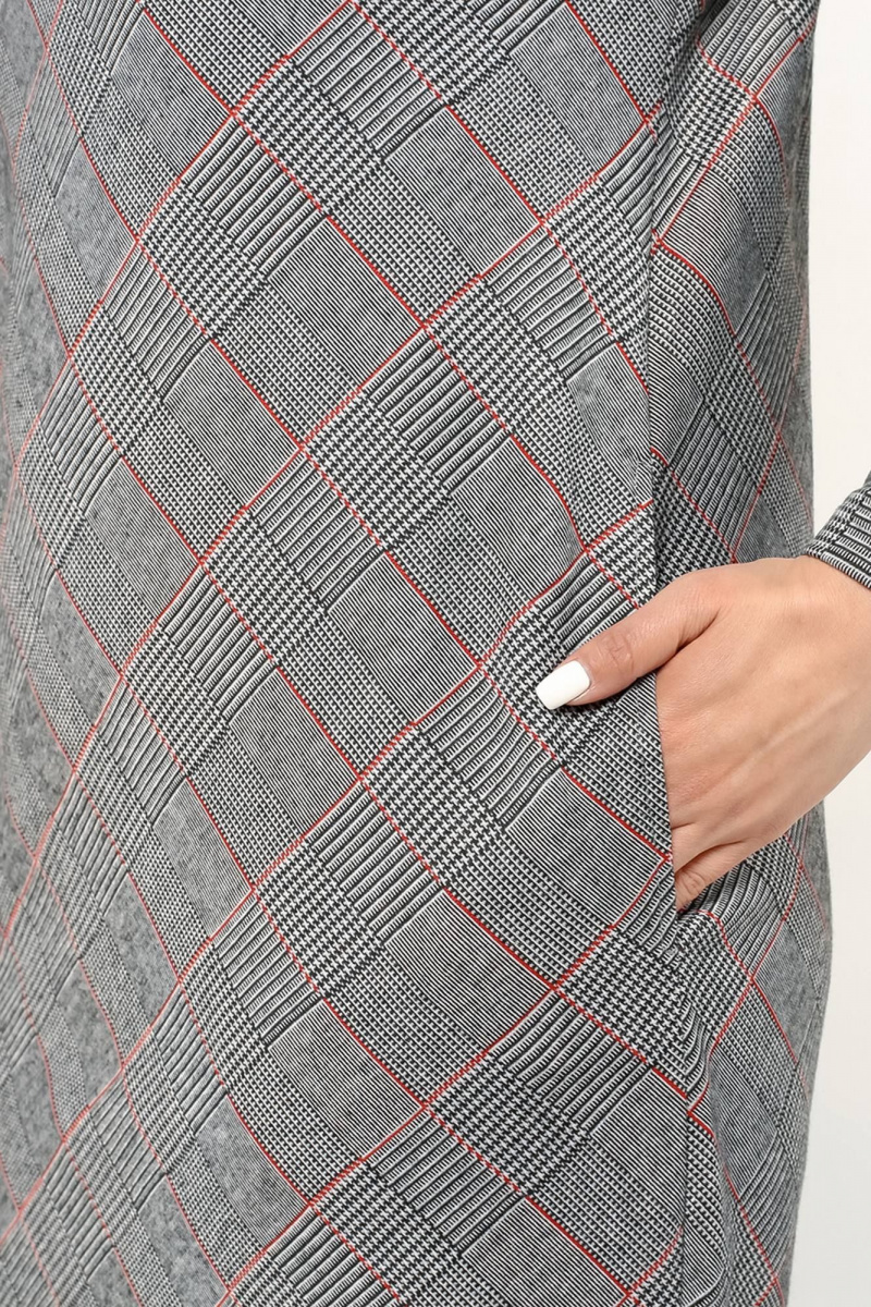 Платья La rouge 52642 клетка