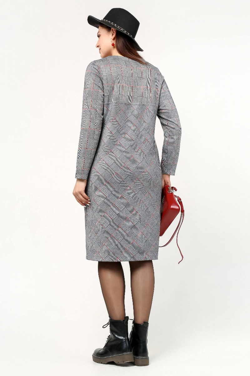 Платья La rouge 52642 клетка