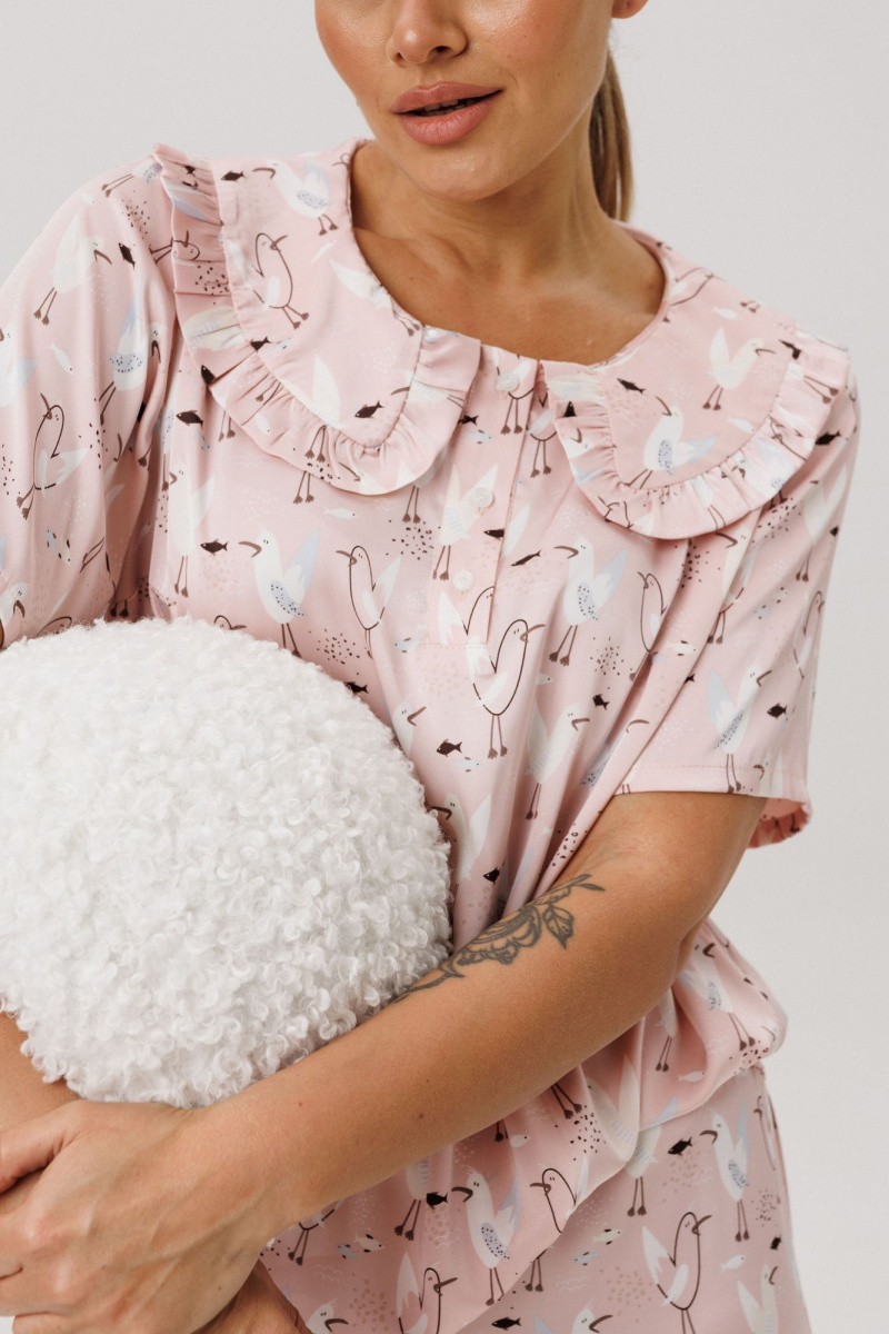 Пижамы Anelli 1749 клубничный_маршмеллоу