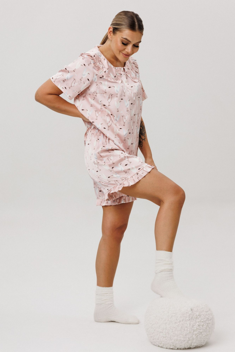 Пижамы Anelli 1749 клубничный_маршмеллоу