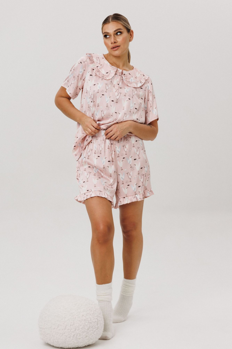 Пижамы Anelli 1749 клубничный_маршмеллоу