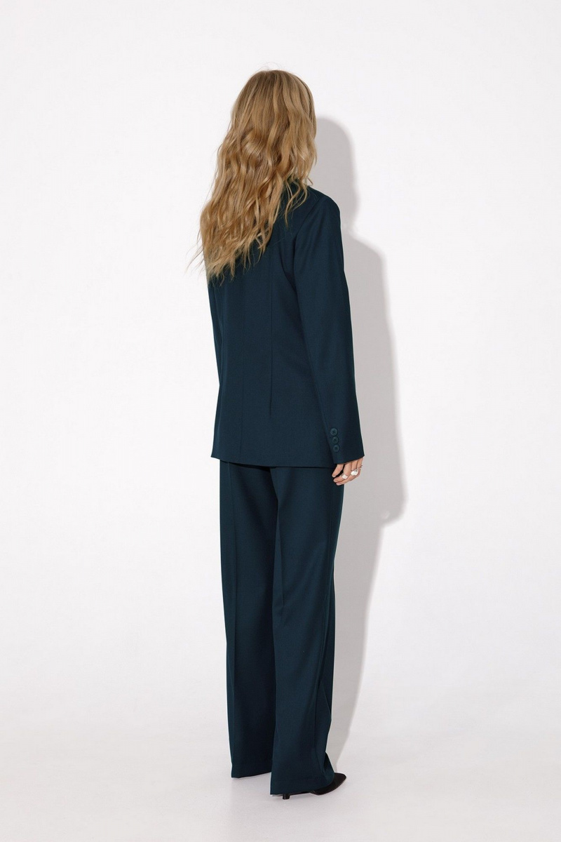 Брючный костюм PiRS 4956 темно-еловый