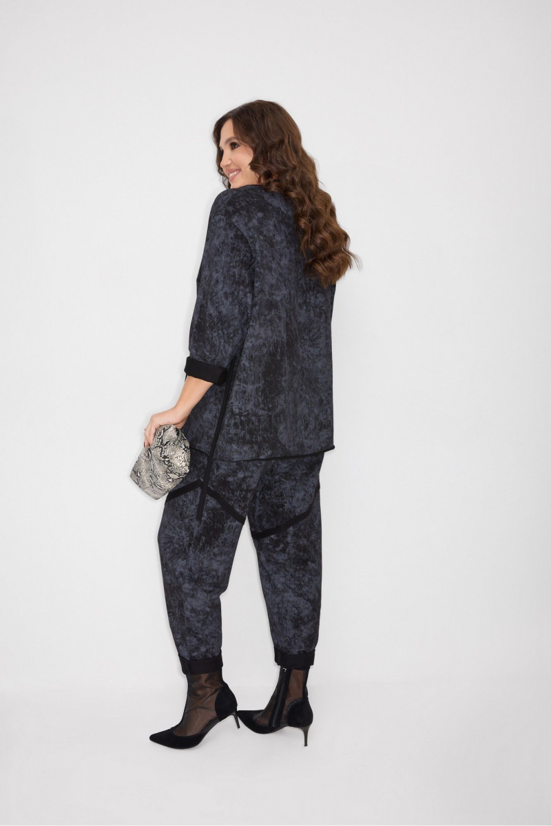 Брючный комплект ElPaiz 1297 темно-серый