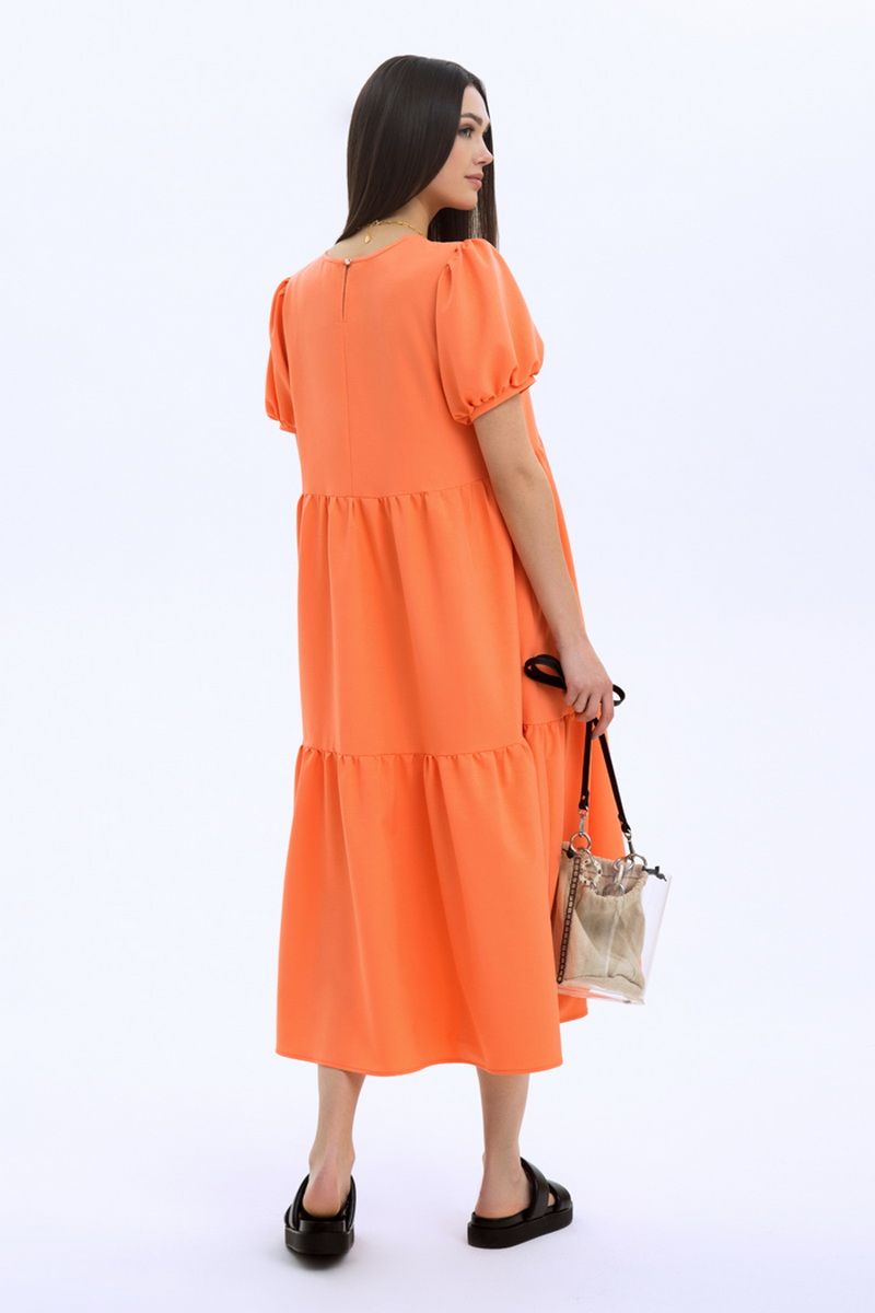 Платье LaVeLa L10222 персиковый