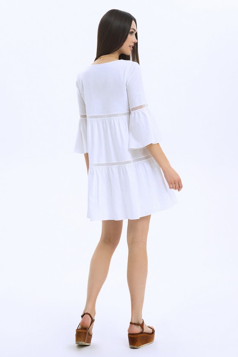 Платье LaVeLa L10131 белый