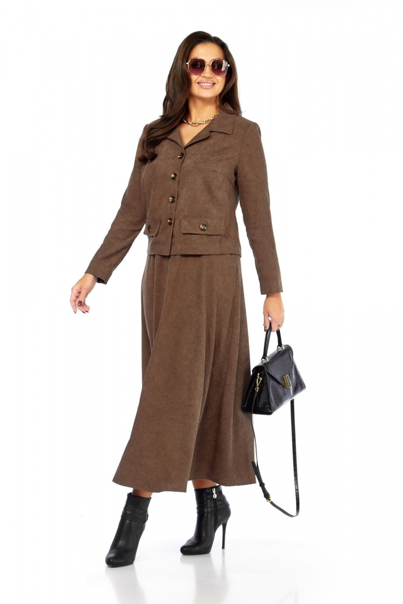 Юбочный костюм Taita plus 2531 капучино