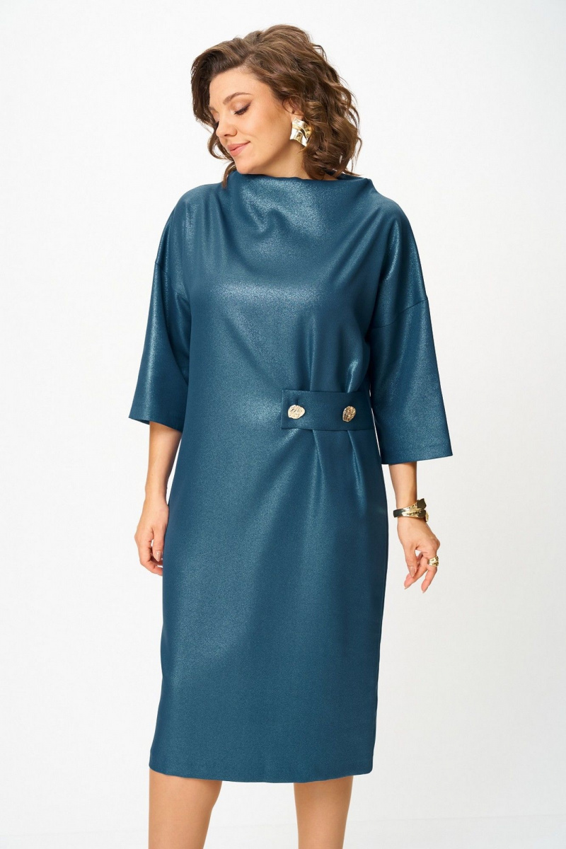 Платья Koketka i K 1519-1 бирюзовый