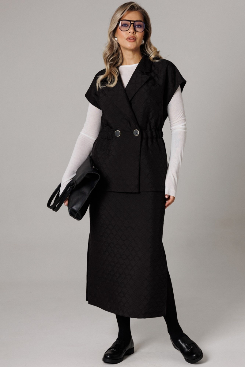 Юбочный комплект Anastasia 1305 черный