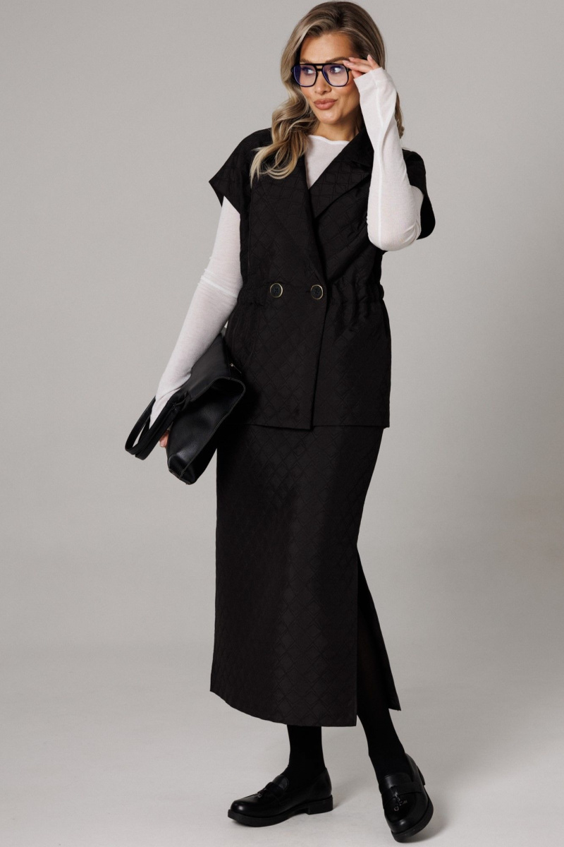 Юбочный комплект Anastasia 1305 черный