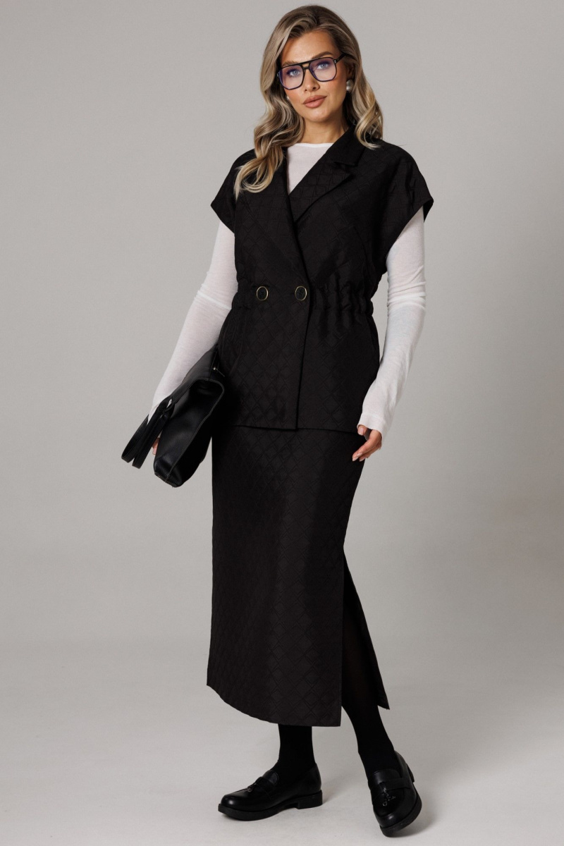 Юбочный комплект Anastasia 1305 черный