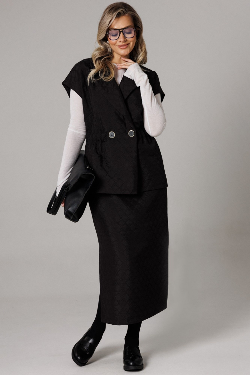 Юбочный комплект Anastasia 1305 черный