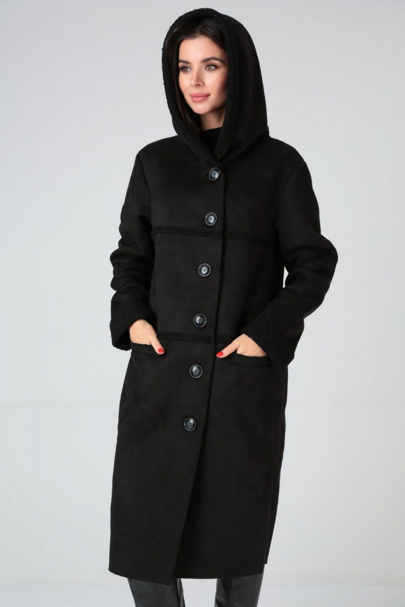 Женское пальто Диомант 1939 черный