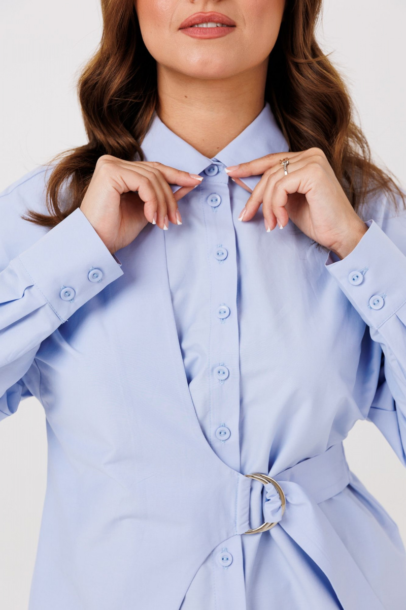 Рубашки Marshop М203 голубой