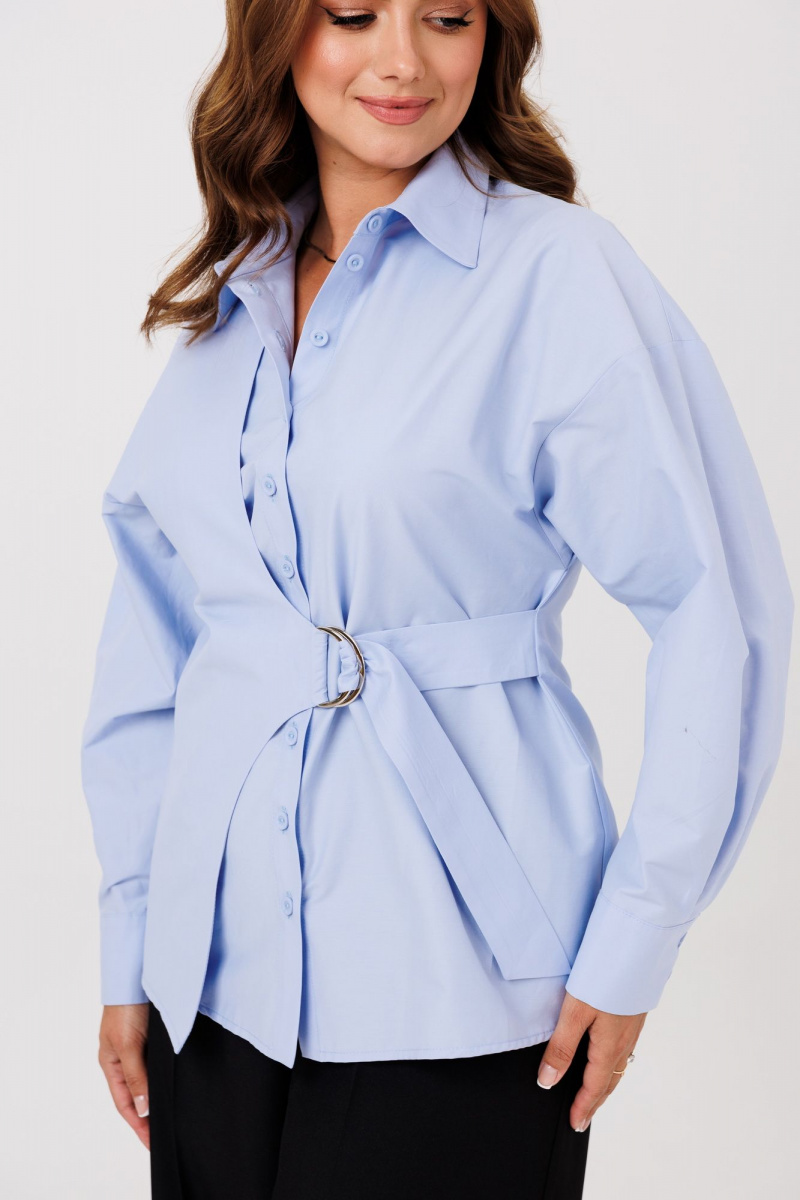 Рубашки Marshop М203 голубой