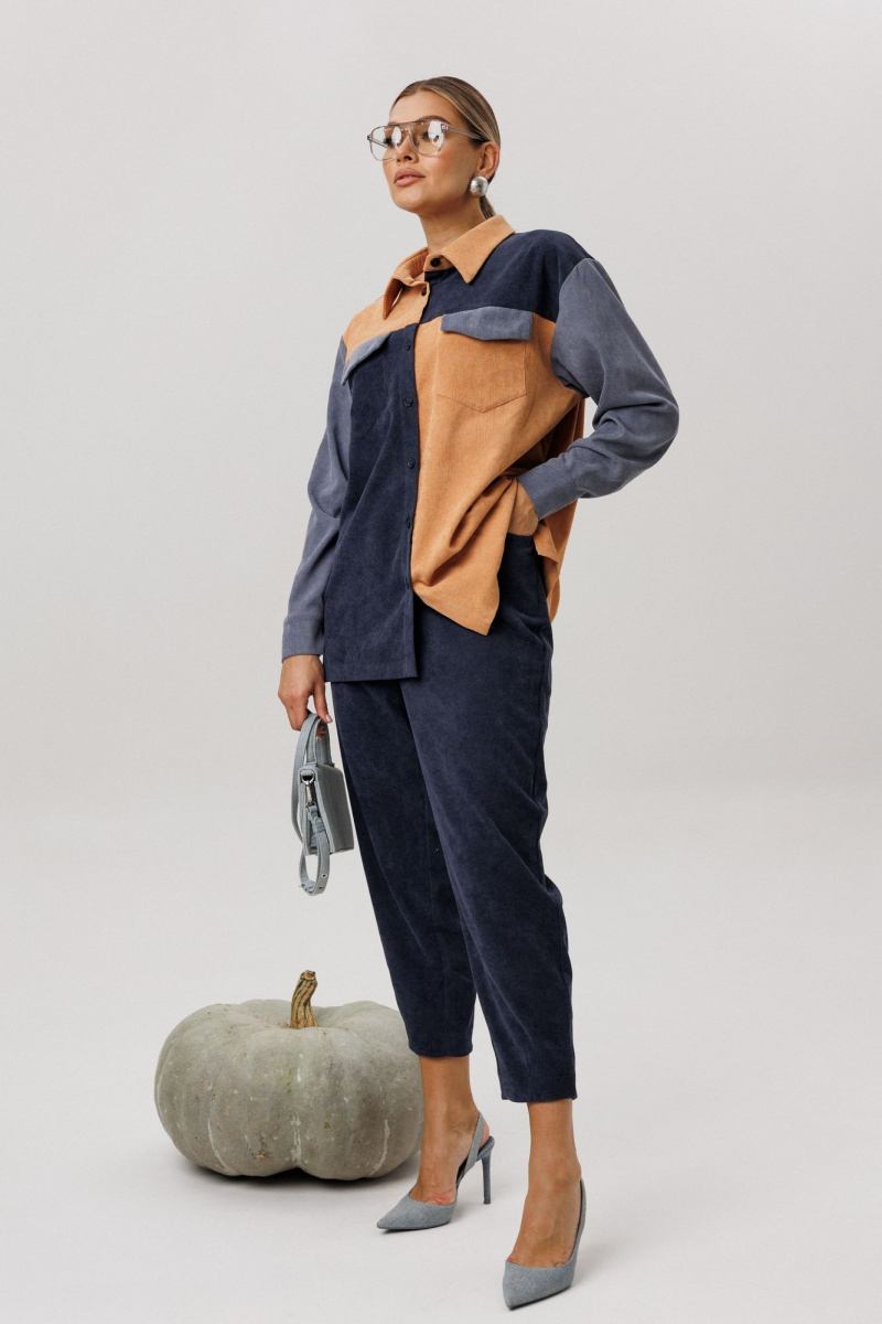 Брюки Anelli 1747 глубина_ночи