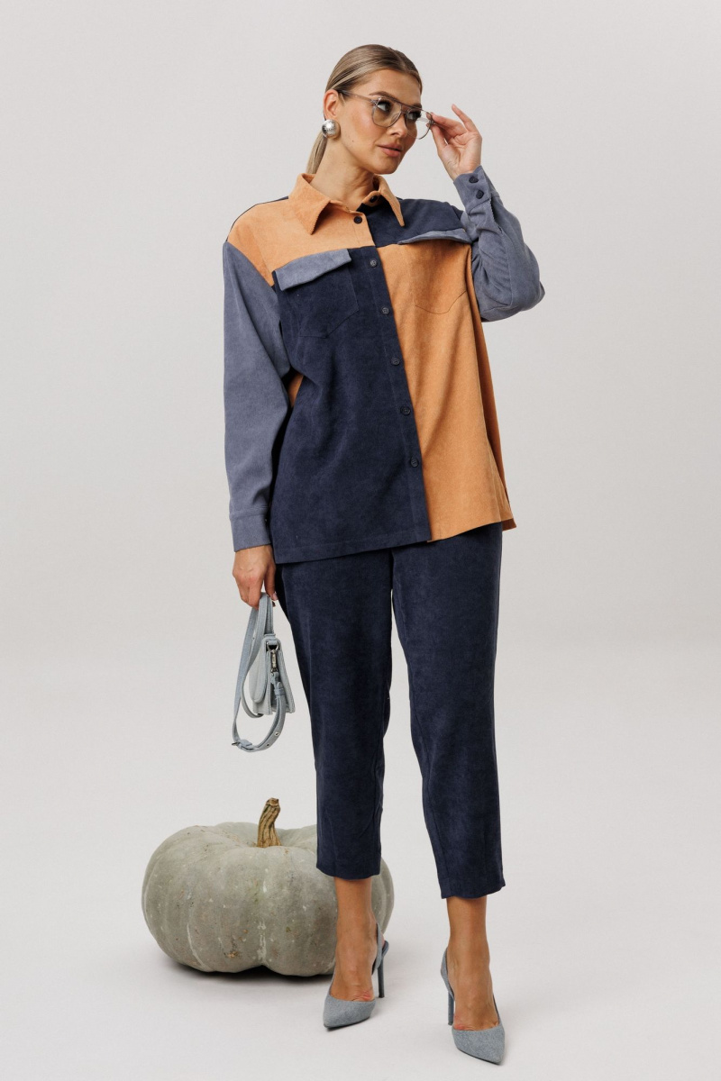 Брюки Anelli 1747 глубина_ночи