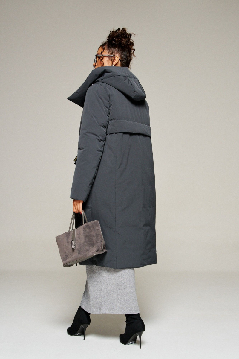 Женское пальто Beautiful&Free 8023 графит