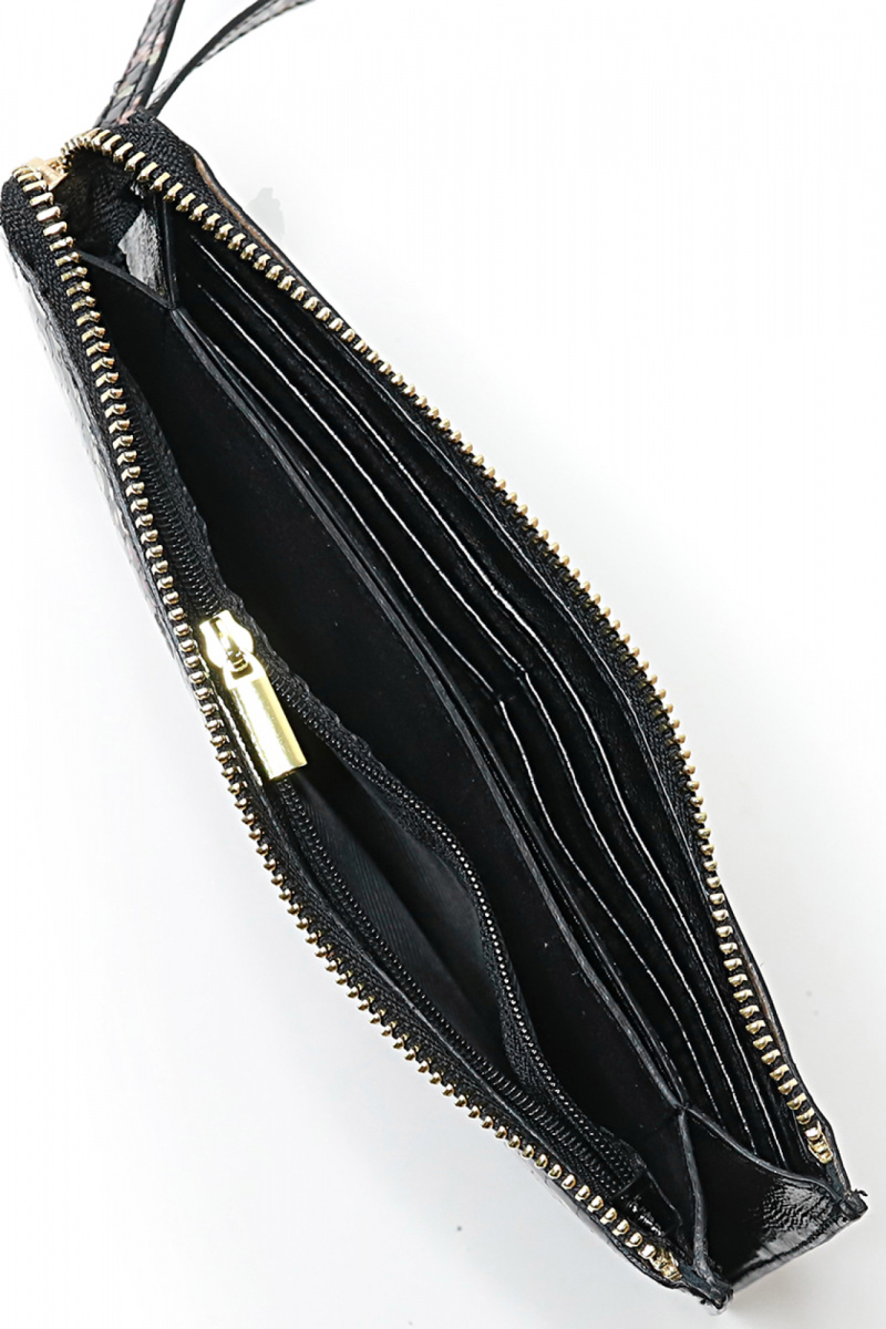 Кошельки и косметички Galanteya 46324.25с2482к45 зелен/черный