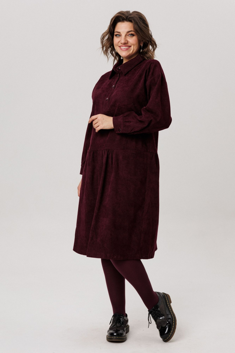 Платья Anelli 1730 морозная_вишня