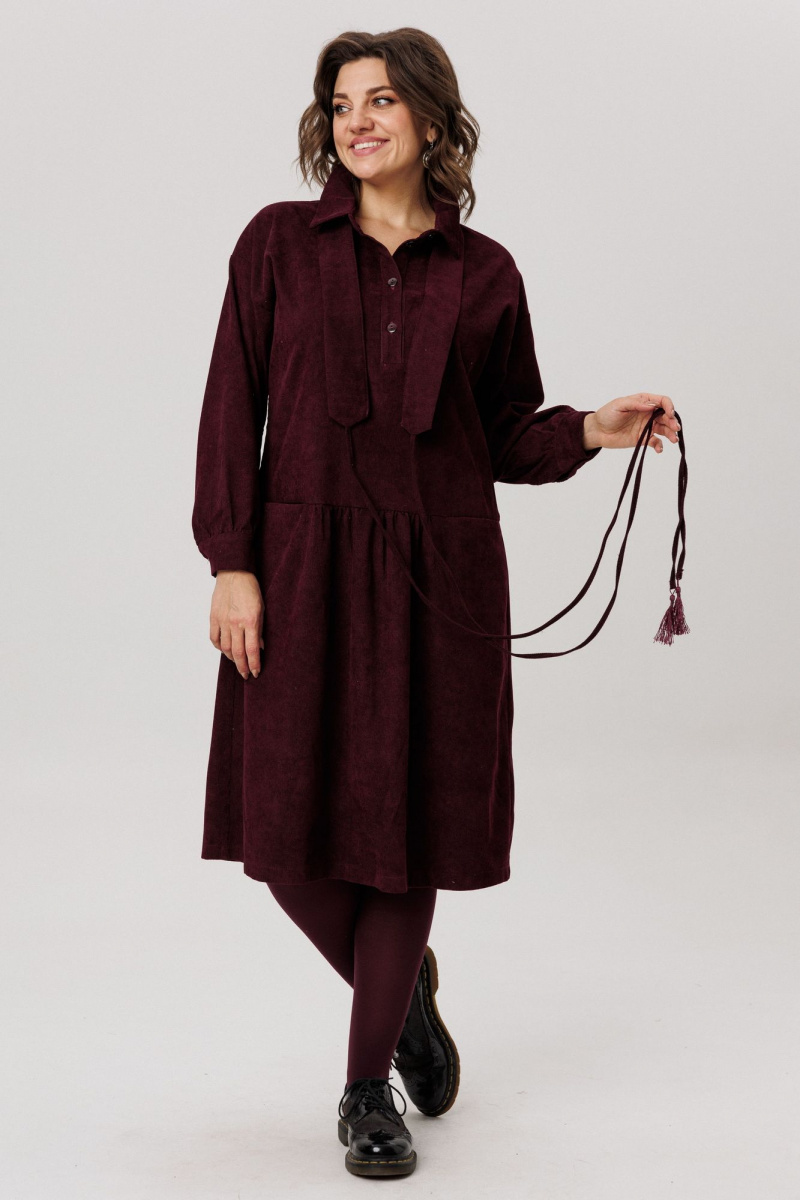 Платья Anelli 1730 морозная_вишня