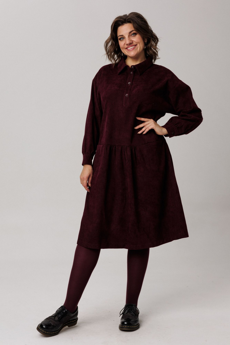 Платья Anelli 1730 морозная_вишня