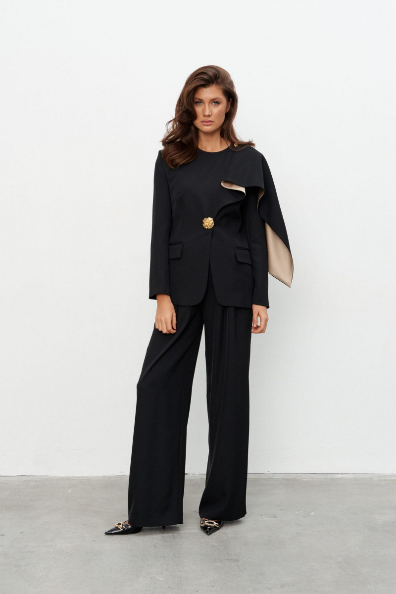 Брючный комплект KaVaRi 8053 черный