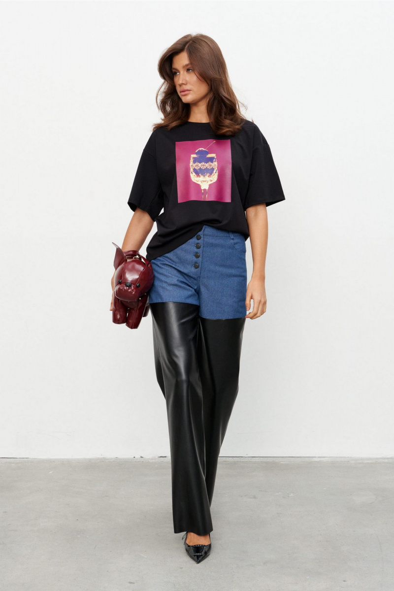 Брюки KaVaRi 3014.1 черно-синий