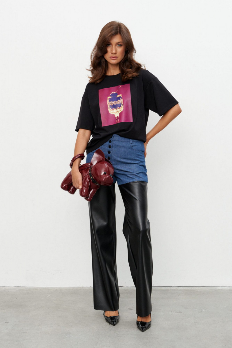 Брюки KaVaRi 3014.1 черно-синий