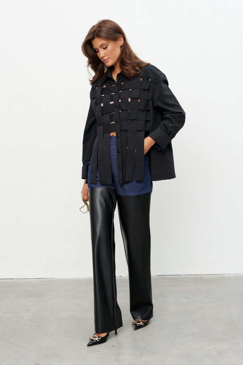 Рубашки KaVaRi 4020.1 черный