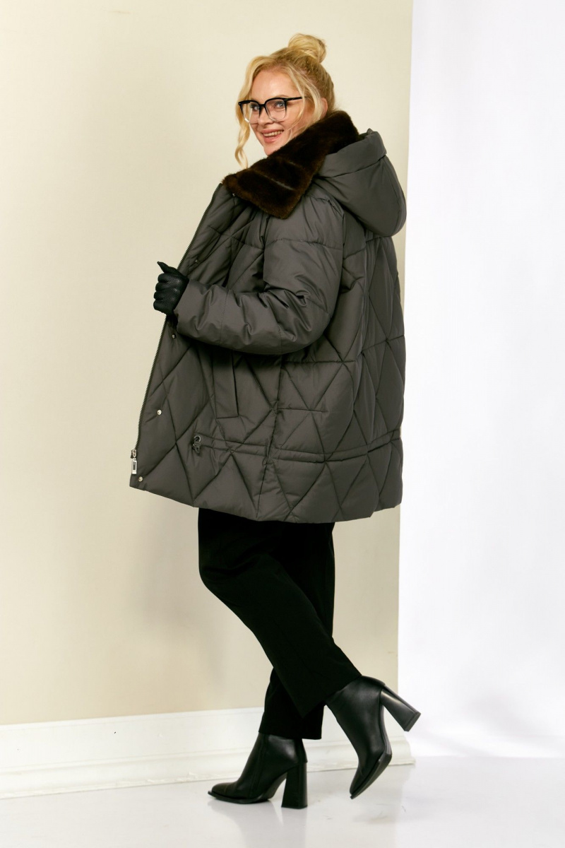 Женская куртка Shetti 2207 графит