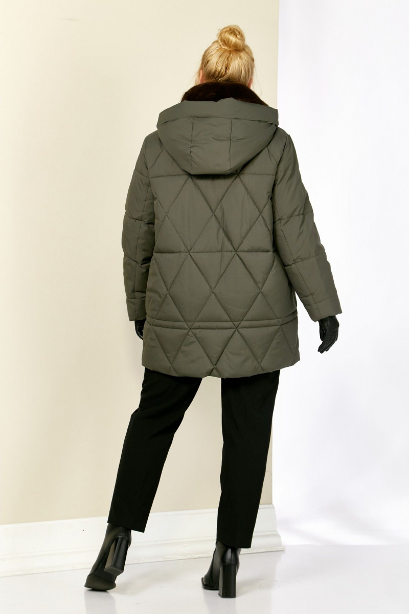 Женская куртка Shetti 2207 лесной