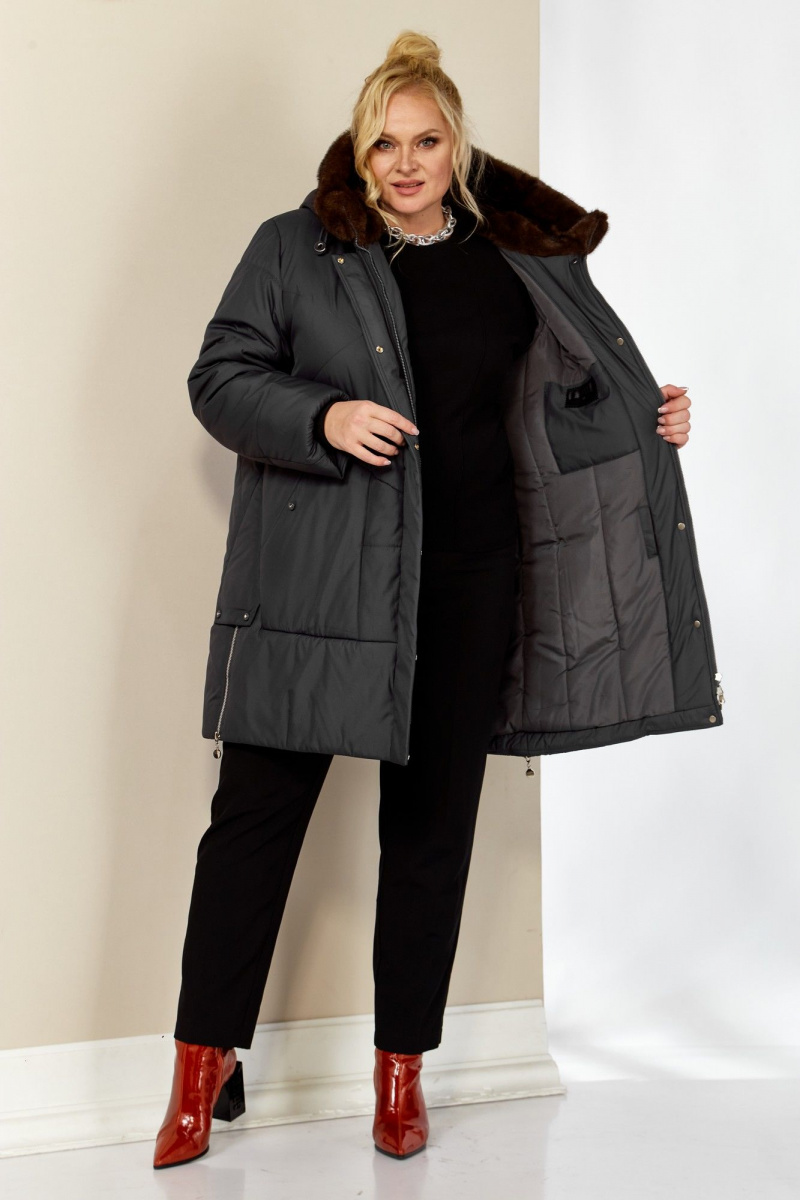 Женская куртка Shetti 2208 графит