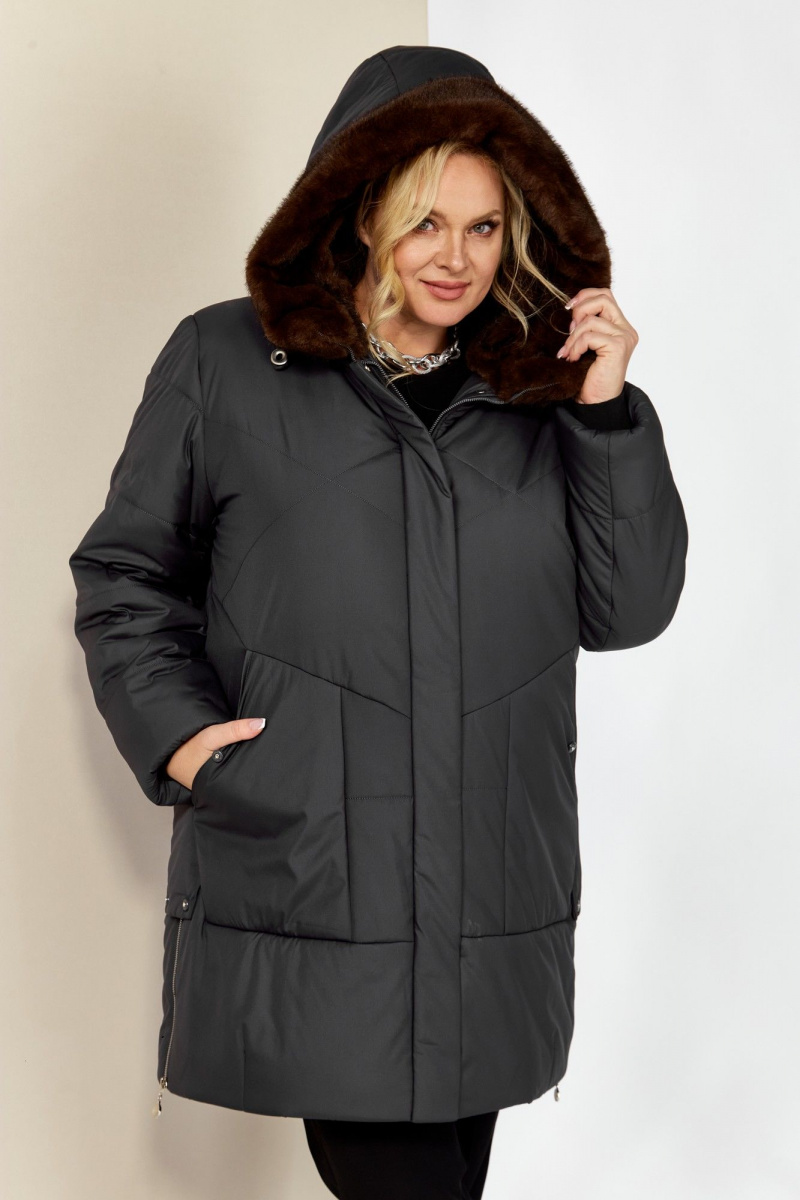 Женская куртка Shetti 2208 графит